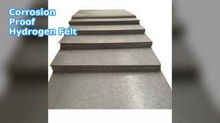 Τσόχα από ίνες τιτανίου για παραγωγή υδρογόνου