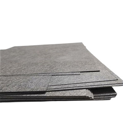 12-20 μm Titanium Fiber Mat Ευρύ πλάτος και βέλτιστο μέγεθος πόρων για βιομηχανικές εφαρμογές