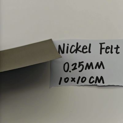 0.25mm Πορώδες Νικέλιο σε σκόνη Αίμα Ηλεκτρολυτική κυψέλη παραγωγής υδρογόνου AEM